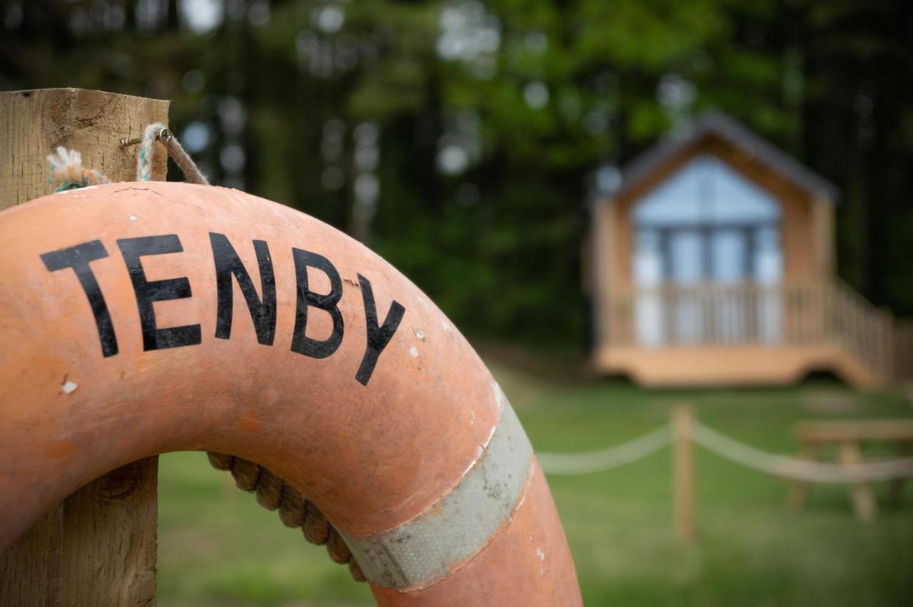 Cabin In The Woods - 1 Bedroom Lodge - Kilgetty Stepaside  외부 사진